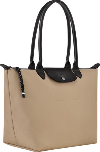 Large Le Pliage Green Recycled Canvas Tote
