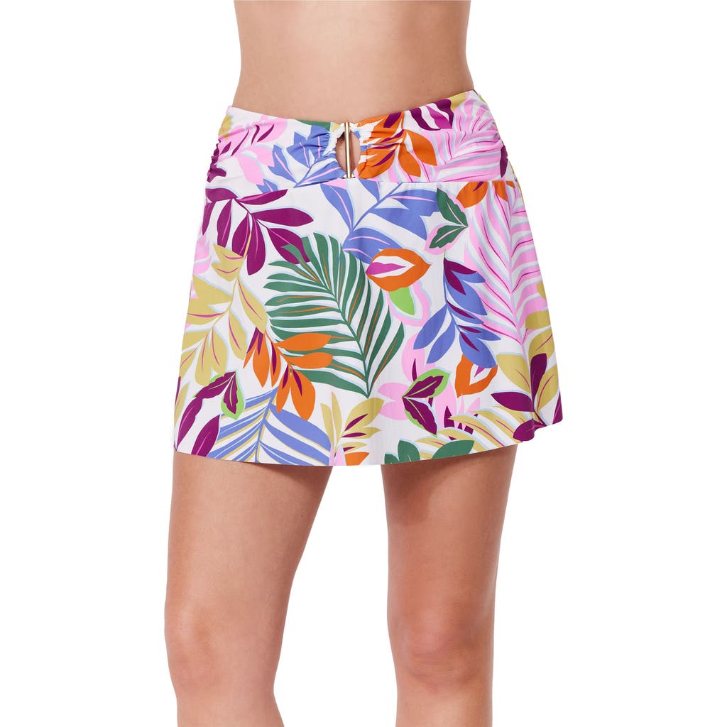 Profile By Gottex Costa Del Sol Pull-on Skirt In Multi