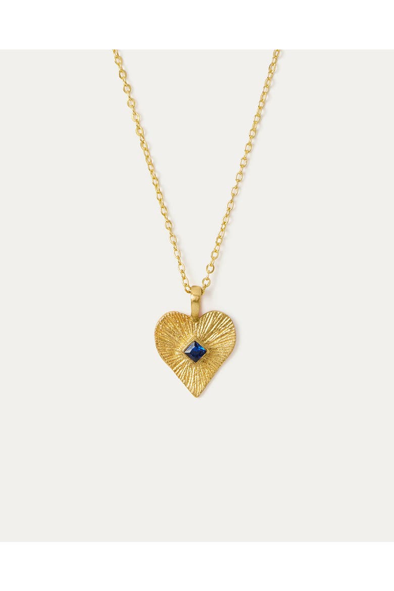 Golden Heart Pendant Necklace, Main, color, Gold