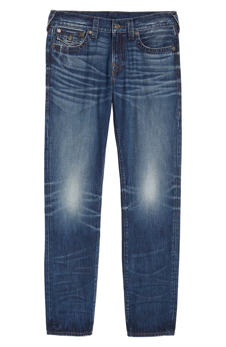 True Religion Brand Jeans Geno Straight Leg Jeans, Alternate, color,
