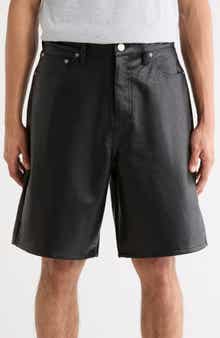 PacSun Faux Leather Baggy Shorts
