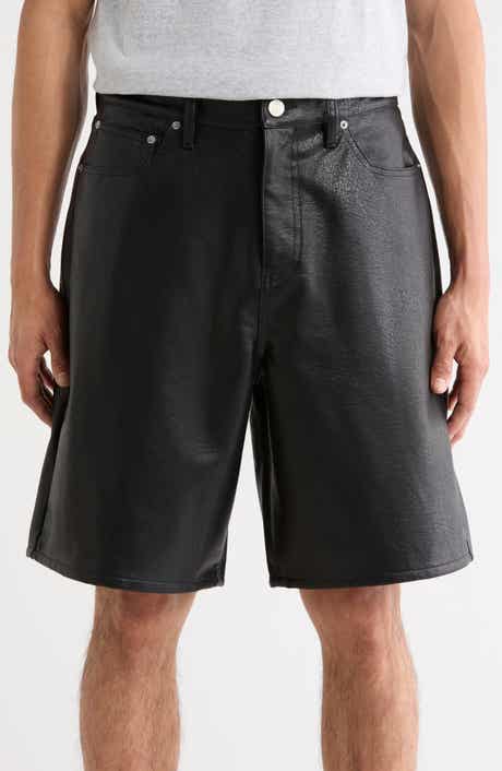 PacSun Faux Leather Baggy Shorts