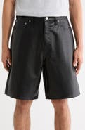 PacSun Faux Leather Baggy Shorts