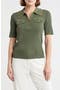 Chain Trim Zip Polo