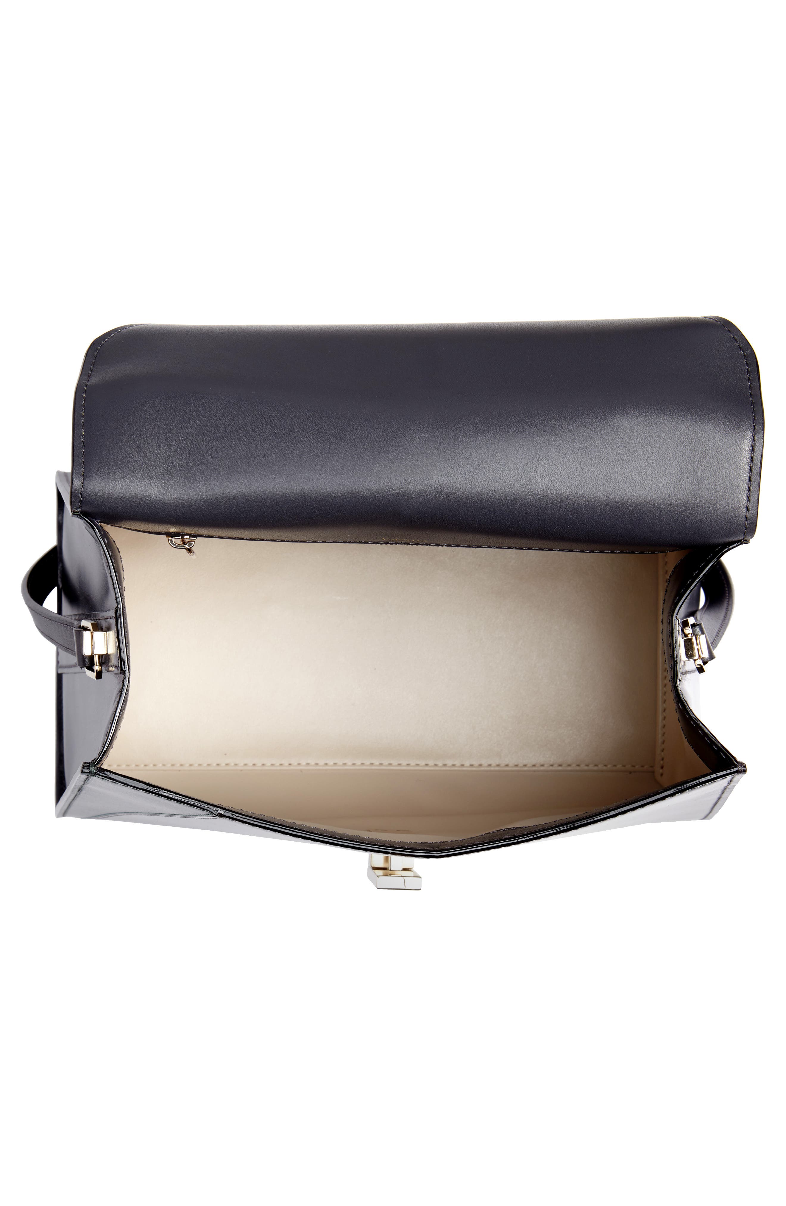 Valextra Iside Medium Top Handle Bag, Alternate, color, 