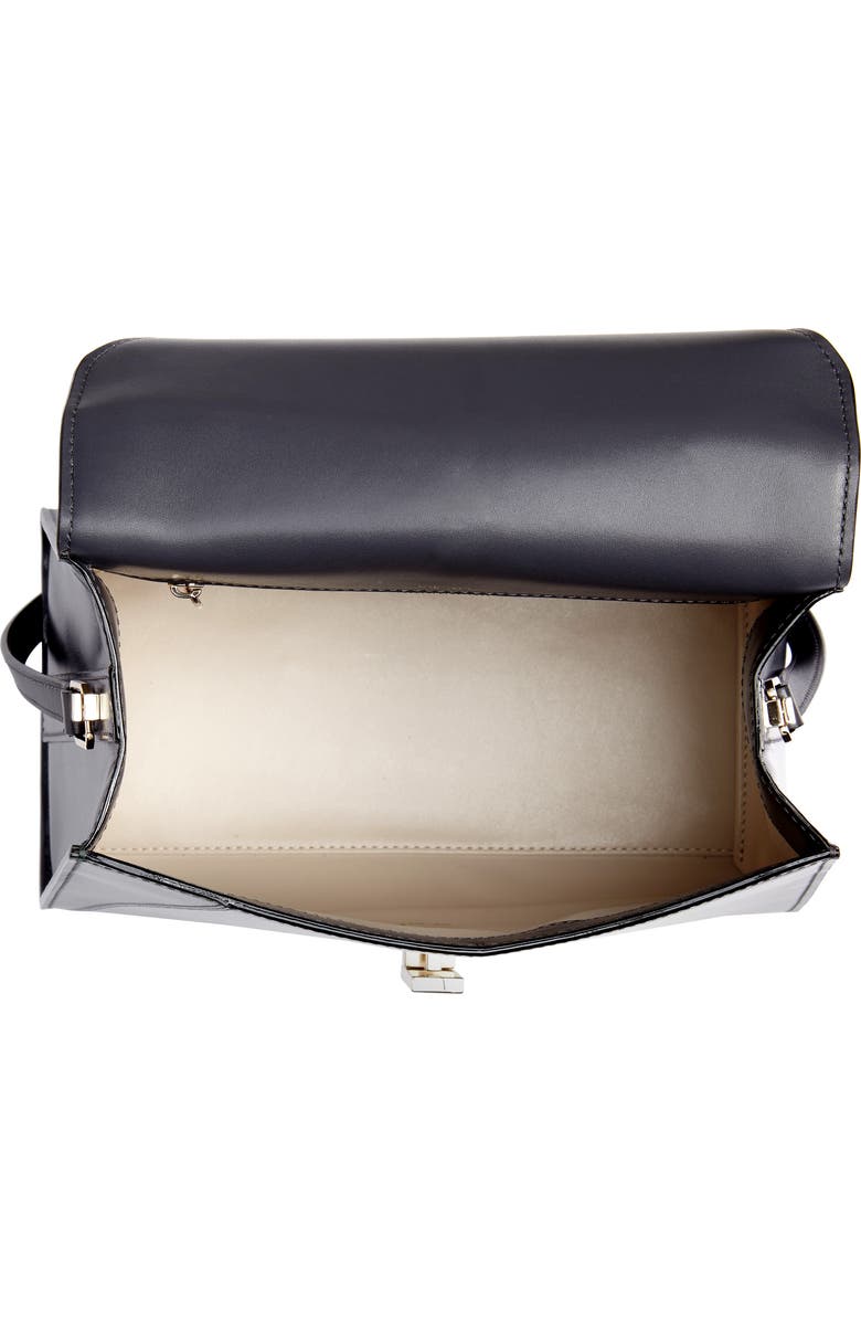 Valextra Iside Medium Top Handle Bag, Alternate, color,