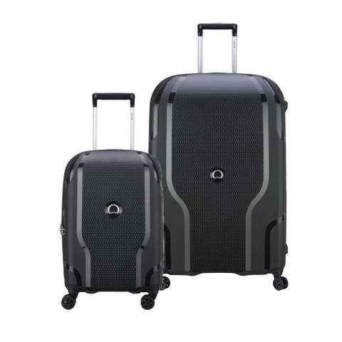 Clavel Hardside 2-Piece Set  Small 
Large Expandable Luggage with Spinner Wheels