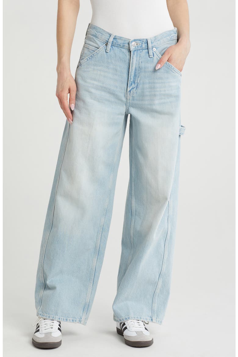 Wide Leg Carpenter Jeans, Main, color, FADED ARTISAN
