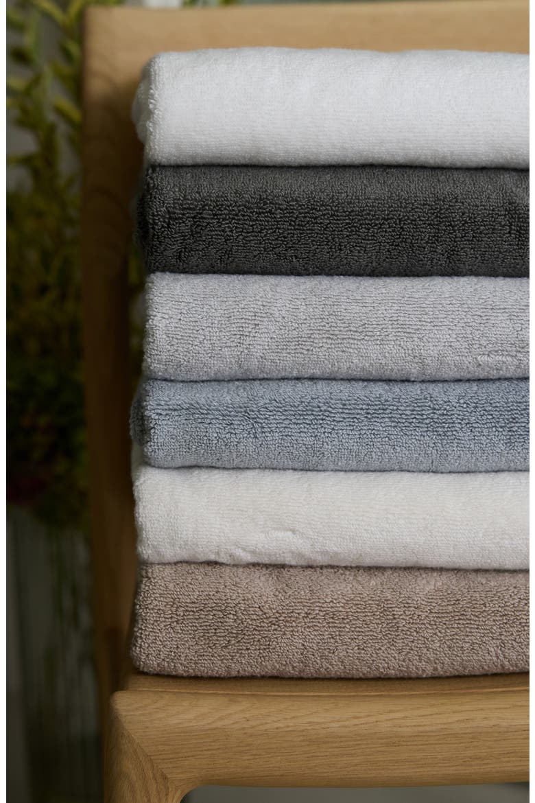 Luxe Set of 2 Hand Towels, Alternate, color, HARBOR MIST