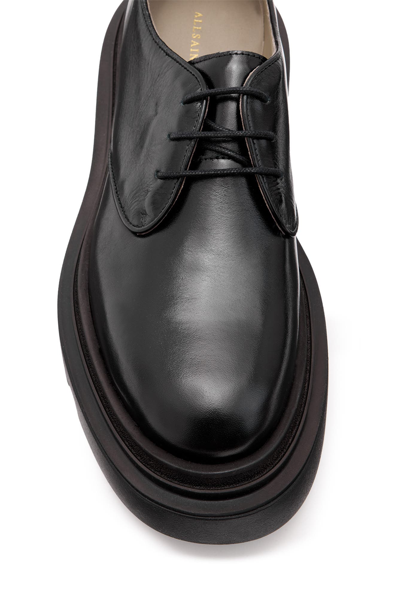 AllSaints Alexia Lug Sole Derby, Alternate, color, 