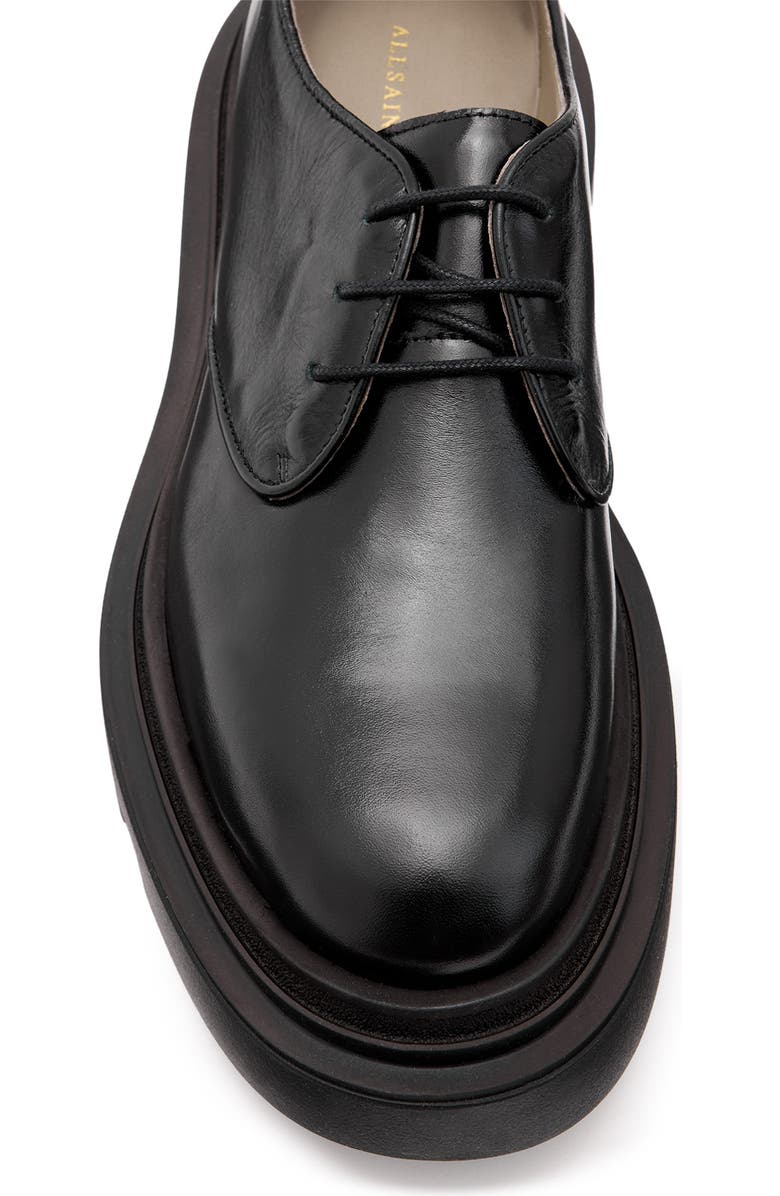 AllSaints Alexia Lug Sole Derby, Alternate, color,