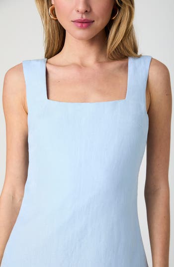 Birdie Square Neck Minidress