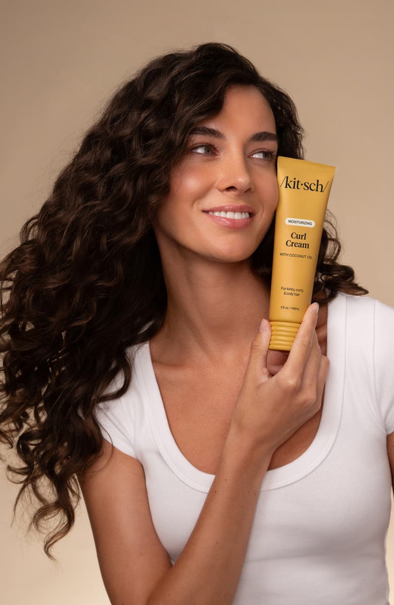 Kitsch Moisturizing Curl Cream, Alternate, color, 