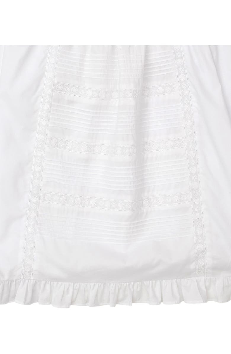 Kissy Kissy New Nicole Embroidered Cotton Christening Gown & Bonnet, Alternate, color, White