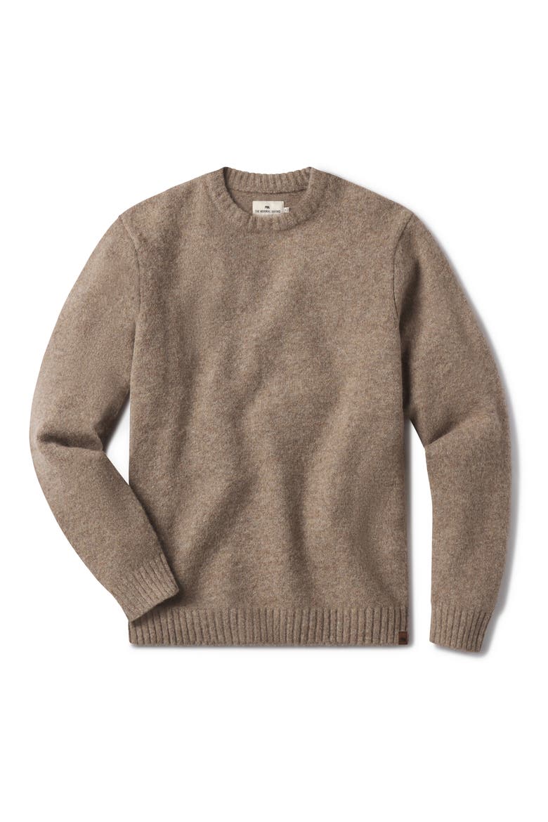 Homebound Crewneck Sweater, Alternate, color, TOASTED CHESTNUT