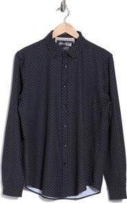 DENIM AND FLOWER Geo Dressy Button-Up Shirt
