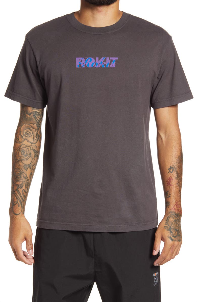 Rokit Men's Masked Graphic Tee, Main, color, 