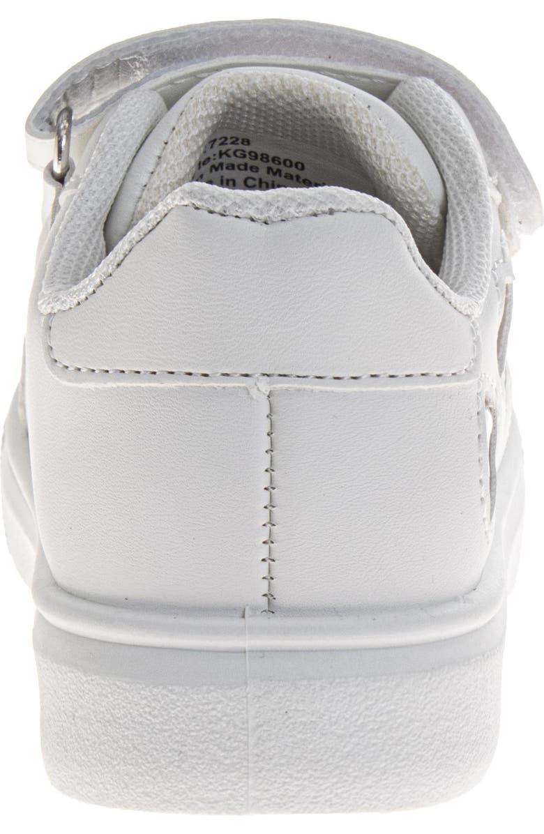 Kensie Girl Sneaker Girls, Alternate, color, White/Silver