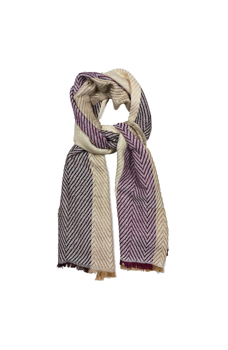 Feelgoodz Artisan Woven Hayden 100% Recycled Acrylic Oversized Wrap Winter Scarf, Main, color, Naomi