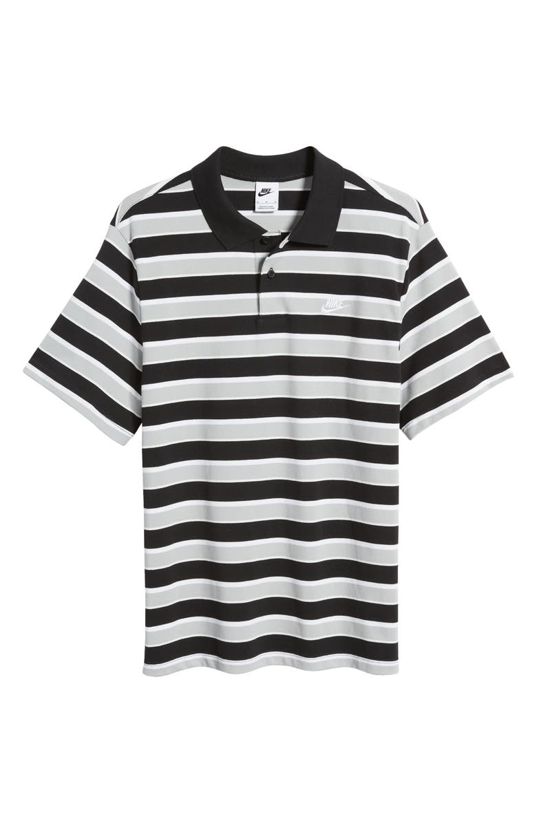 Nike Club Stripe Cotton Polo, Alternate, color, 