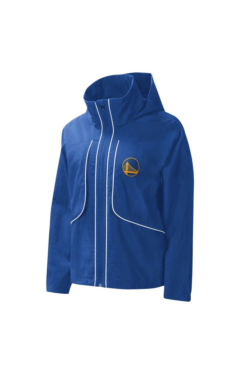 G-III 4HER BY CARL BANKS Women's G-III 4Her by Carl Banks Royal Golden State Warriors Last Shot Full-Zip Hoodie, Alternate, color, Royal