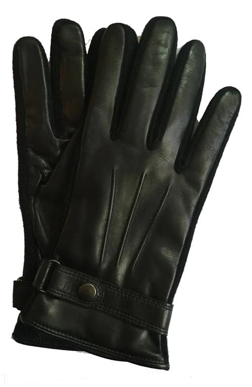 Paula Rowan Kearney 2 Shearling Lined Gloves In Black
