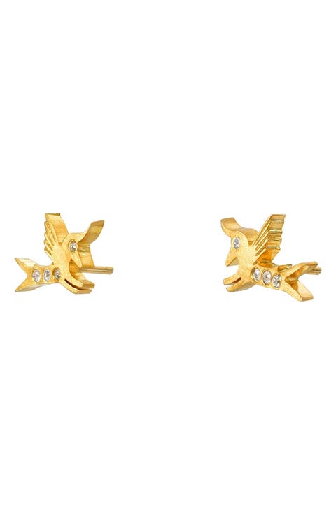 Diamond Lovers Stud Earrings