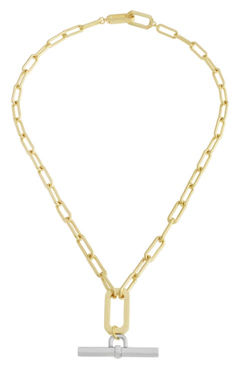 T-Bar Link Y-Necklace