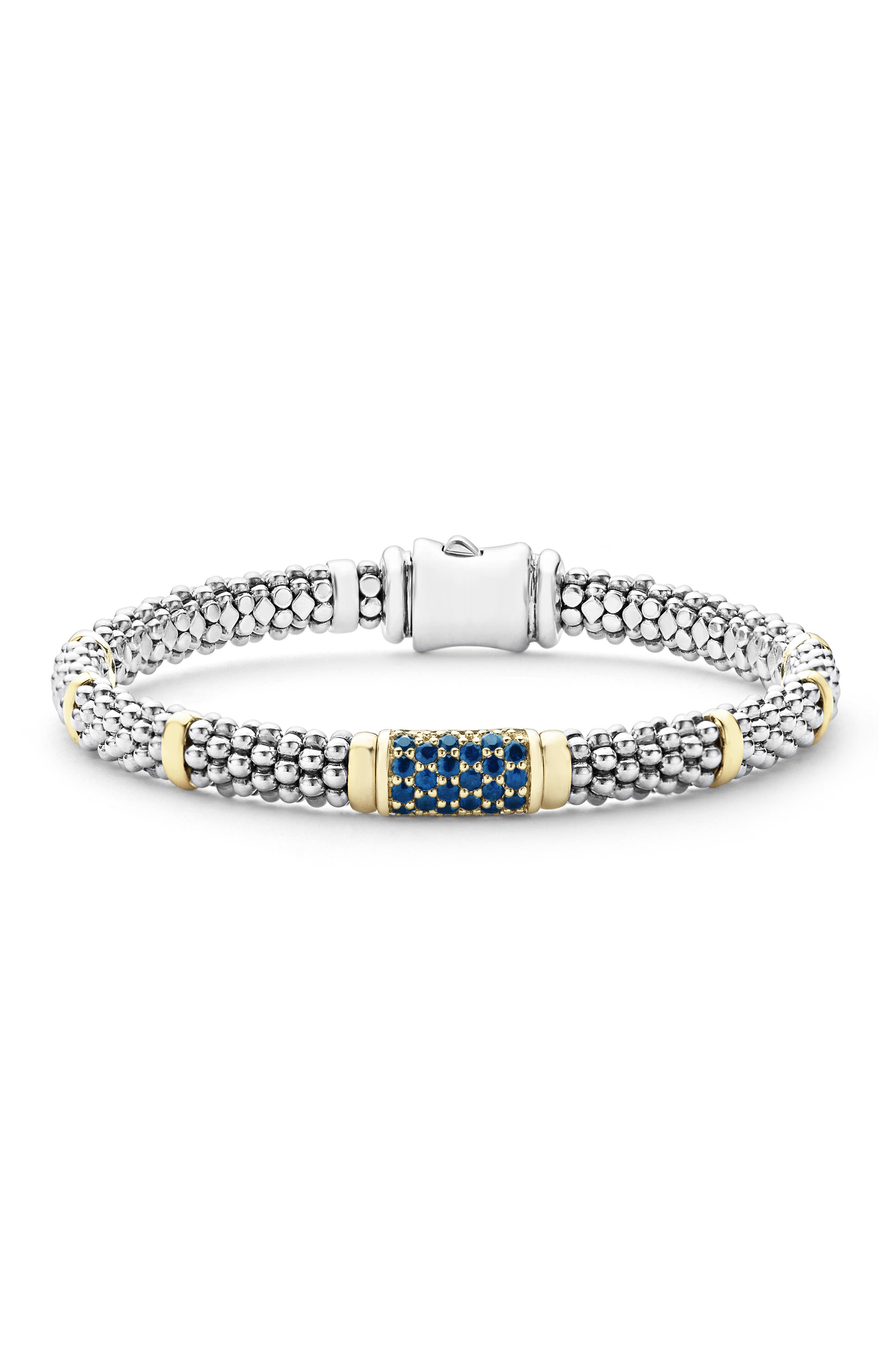 selected SILVER GOLD BLUE SAPPHIRE