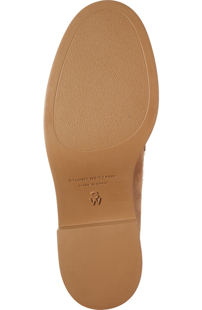 Stuart Weitzman Celia Lite Genuine Shearling Loafer, Alternate, color, Doe/ Vanilla