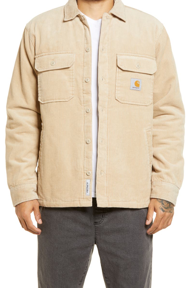 Carhartt Work In Progress Whitsome Cotton Corduroy Shirt Jacket, Main, color,