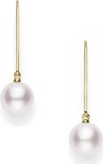 Mikimoto Classic Akoya Pearl Drop Earrings