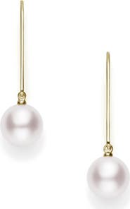 Mikimoto Classic Akoya Pearl Drop Earrings