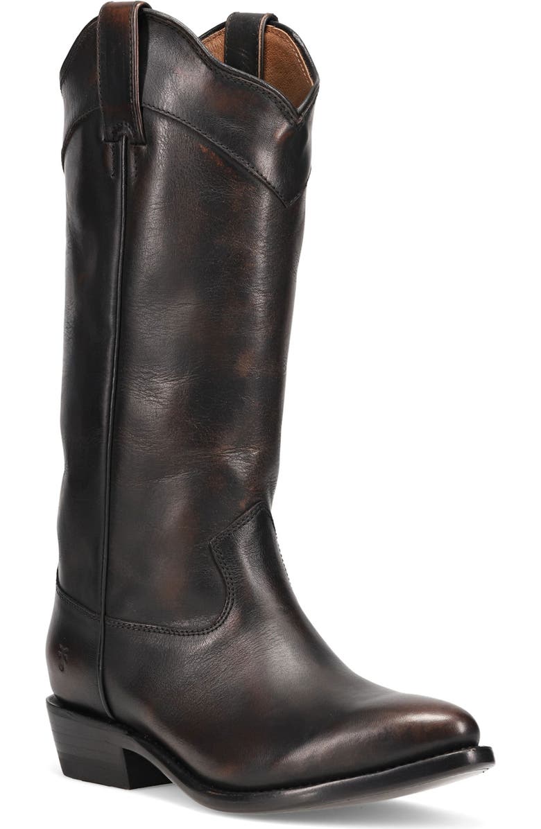 Frye Billy Daisy Knee High Western Boot, Main, color,