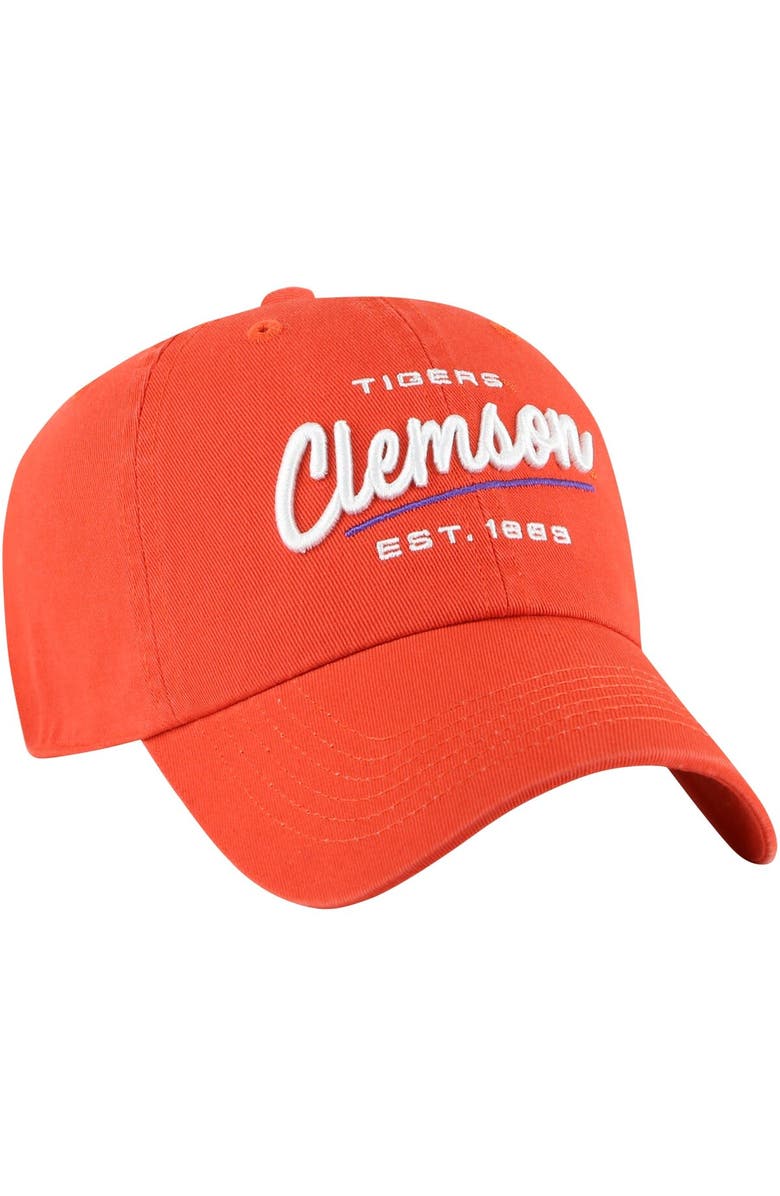 '47 Women's '47 Orange Clemson Tigers Sidney Clean Up Adjustable Hat, Alternate, color, Orange