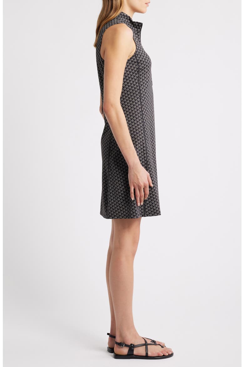Abby Puerto Palms Sleeveless Dress, Alternate, color, BLACK