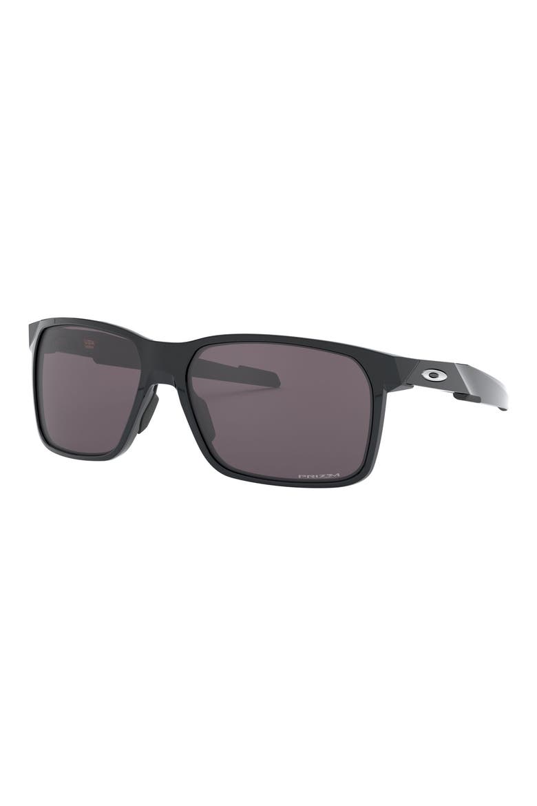 Portal X 61mm Sport Sunglasses, Alternate, color, CARBON/ PRIZM GREY