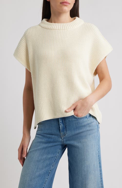 Frank & Eileen Montecito Sweater Vest In White