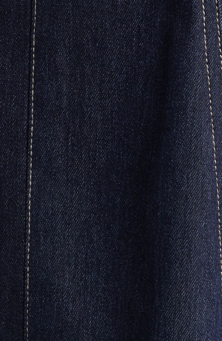 FREEMARKET Tiered High-Low Denim Dress, Alternate, color, Denim