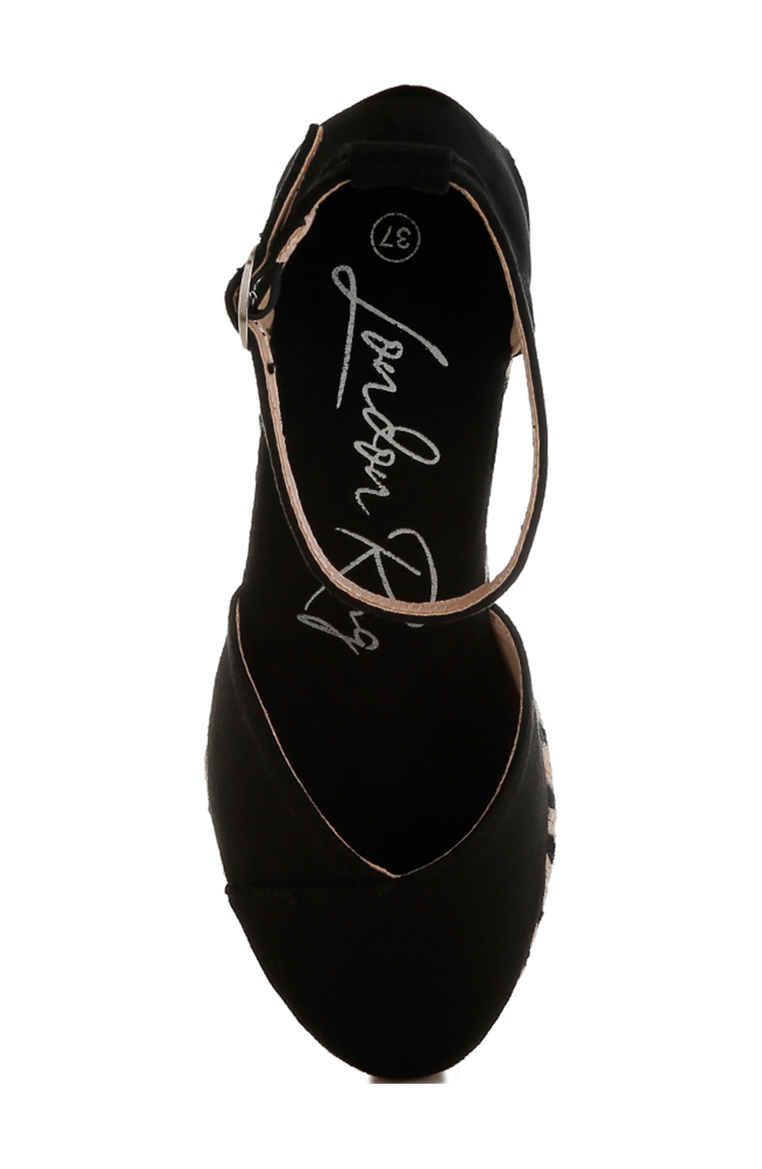 LONDON RAG Sorcruz Espadrille Platform Wedge Pump, Alternate, color, 