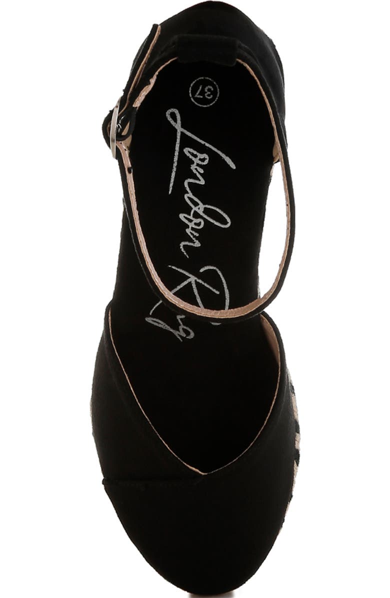 LONDON RAG Sorcruz Espadrille Platform Wedge Pump, Alternate, color,