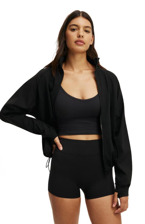 Women's Active Oversized Track Jacket