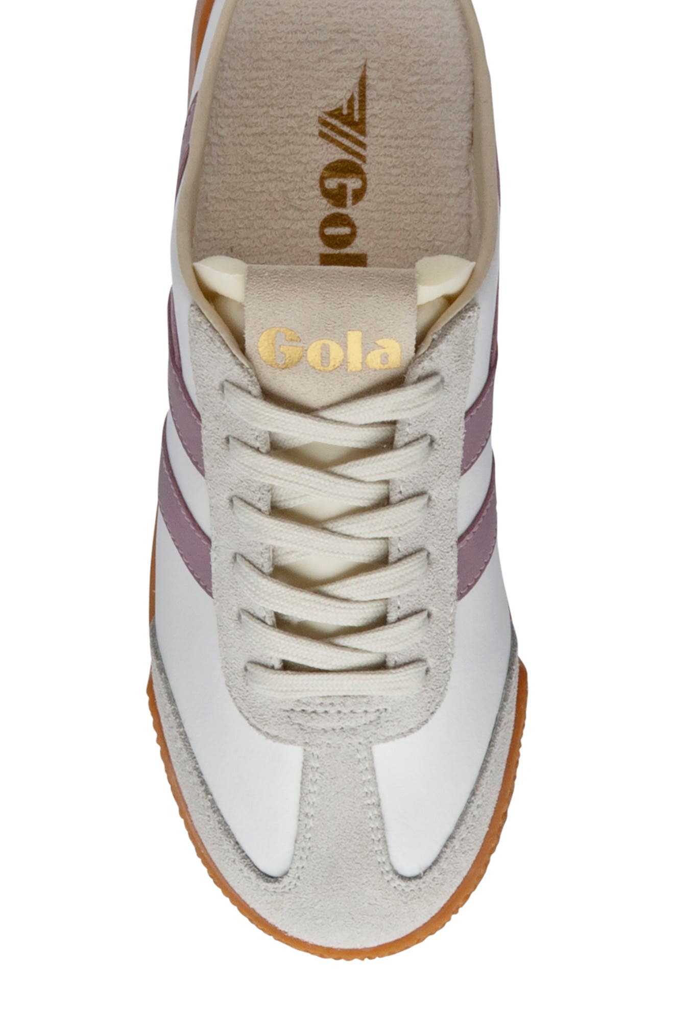 Elan Leather Mule Sneaker, Alternate, color, WHITE/ PINK