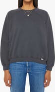 MOTHER The Biggie Concert Cotton Graphic Sweatshirt
