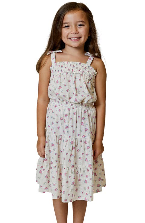 Kids' Tiered Midi Skirt (Toddler & Little Kid)