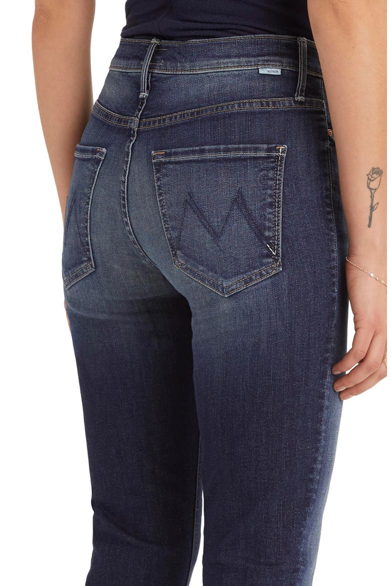 The Dazzler High Waist Ankle Straight Leg Jeans, Alternate, color, ON THE EDGE