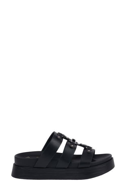 Gc Shoes Stevie Platform Slide Sandal In Black