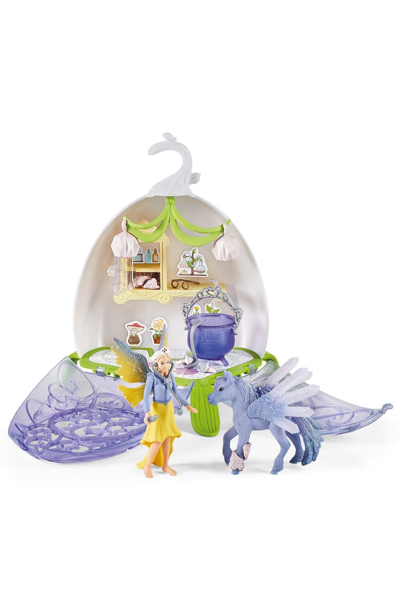 Schleich Bayala Magical Vet Blossom 14 Piece Playset, Main, color, Multicolored