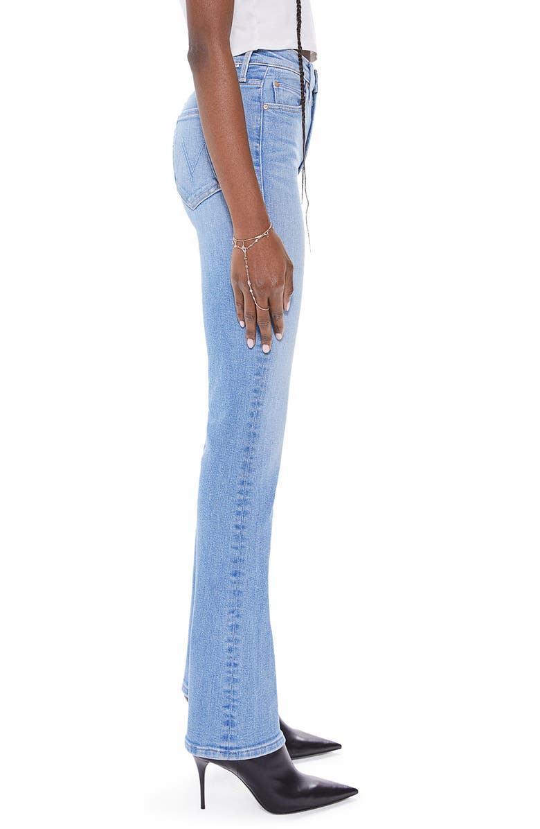 MOTHER Rider Skimp High Waist Straight Leg Jeans, Alternate, color, 