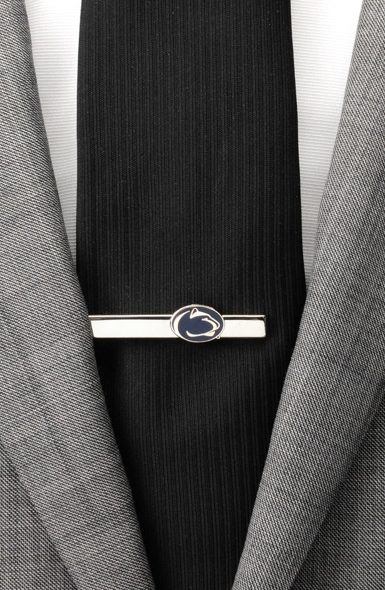 Cufflinks, Inc. Penn State University Nittany Lions Tie Clip, Alternate, color, Silver/ Navy